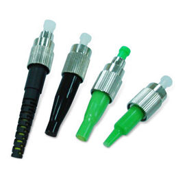 Connector فیبر نوری FC APC سبز کردن مسکن 2.0 / 3.0mm ISO9001: 2015 گواهی