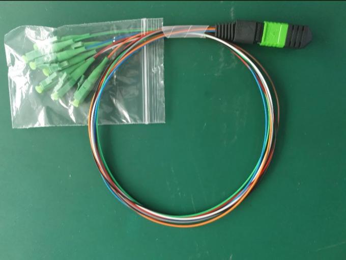 ماژول MTP کاست FTTH پچ پنل فیبر نوری APC UPC 12 / 24 هسته 0