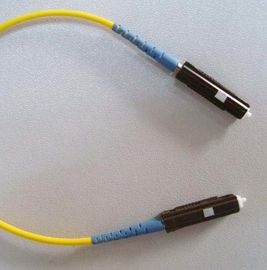 Yellow cable SM Duplex Fiber Optic Patch SC / UPC Connector PVC Cable
