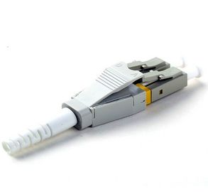 LC Multimode 50/125 Duplex Fiber Optics Cable Connectors Insertion Loss <=0.3dB