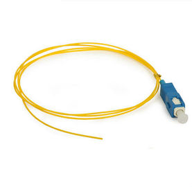 FC, LC, SC, MU, ST, MTRJ Optional Fiber Optic Pigtail IL<=0.2dB China manufacture