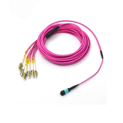 0.5M Mutilmode OM1 OM2 OM4 MPO LC DX Fanout Cable