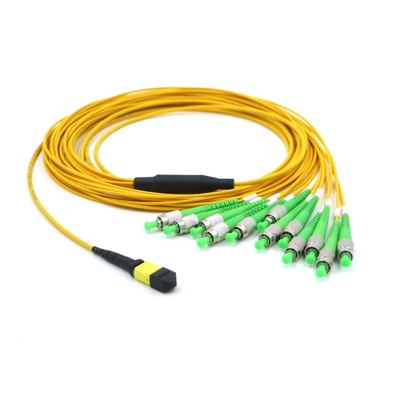 Single Mode SM 12 Core FC APC Simplex MPO MTP
