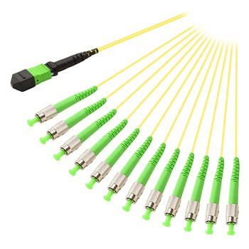Single Mode SM 12 Core FC APC Simplex MPO MTP