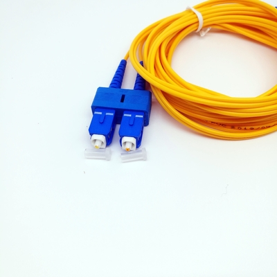 Duplex 9/125 Singlemode Yellow 3m 5m Fiber Patch Cables