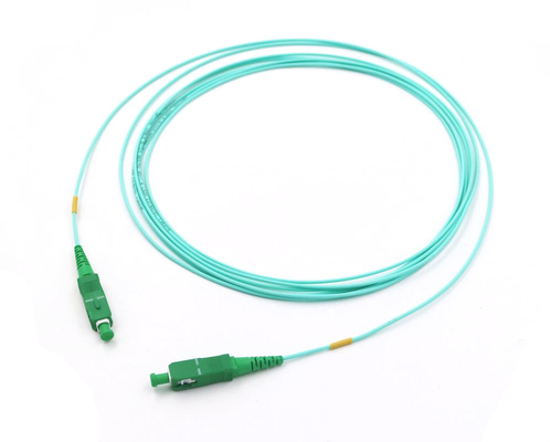 FTTH OM3 Simplex Aqua 3m Sc Apc To Sc Apc Patch Cords