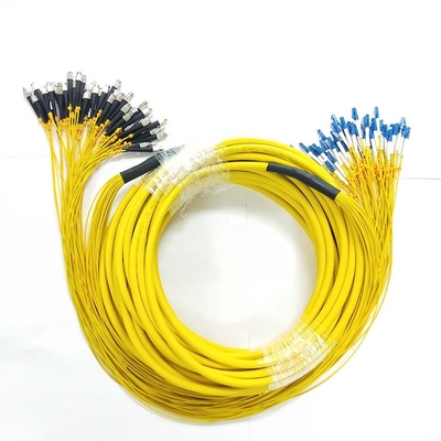 Fiber Patch Cord Price FC-LC-SM-G652D-24Core Branch Breakout Patch Cord 24 Cores Fiber Optic Patch Cord Shenzhen