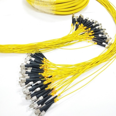 Fiber Patch Cord Price FC-LC-SM-G652D-24Core Branch Breakout Patch Cord 24 Cores Fiber Optic Patch Cord Shenzhen