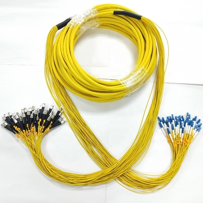 Fiber Patch Cord Price FC-LC-SM-G652D-24Core Branch Breakout Patch Cord 24 Cores Fiber Optic Patch Cord Shenzhen