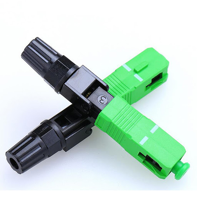 Telecom Networks FTTH SC APC 60dB Fiber Optic Fast Connector