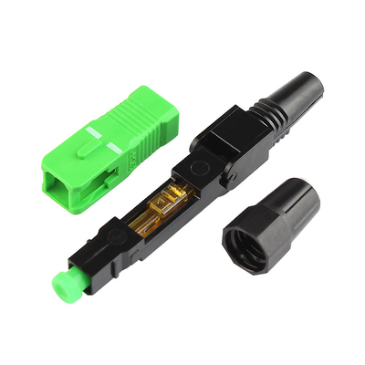 Telecom Networks FTTH SC APC 60dB Fiber Optic Fast Connector