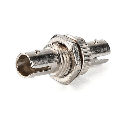 Round Type ST Simplex Singlemode Fiber Optic Adapter