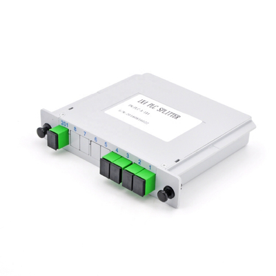 LGX Cassette Type 1x8 Fiber Optic Splitter