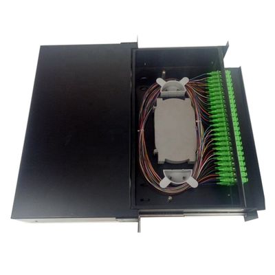 FTTH 96 Port Metal 19 Inch Fiber Optic Terminal Box