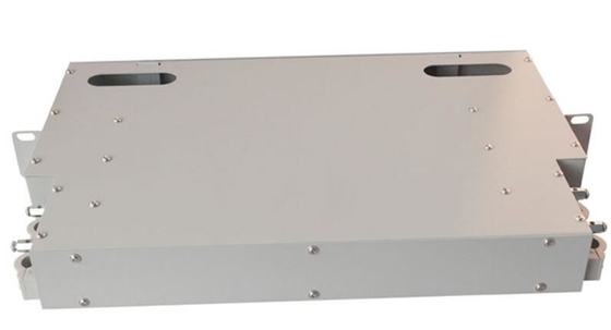 2U 24 Ports Rack Mount Fiber Optical FTTX ODF Closed Frame