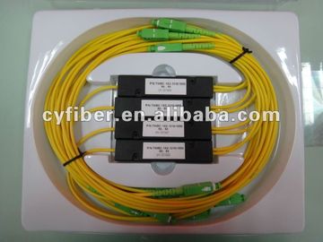 1×3 Fiber Optic Splitter(ABS case packing) SC/APC connector 3.0mm cable
