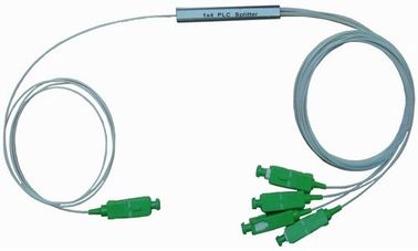 Return Loss>45dB 1310 / 1550nm 1×2 Various coupling splitting ratios Fiber Optic Splitter