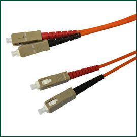 SC / PC - MM - D X- 3.0mm - 1m low insertion loss, high return loss Fiber Optic Patch Cord