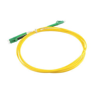9/125 SM Duplex Lc Apc To Lc Apc 3.0mm Fiber Patch Cords