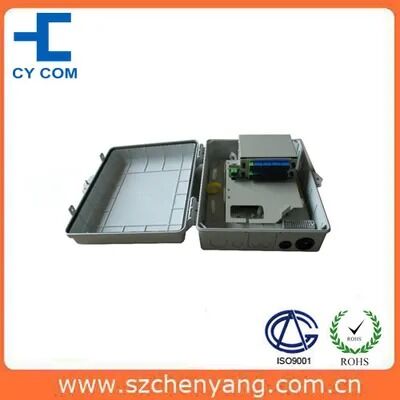 کیفیت جعبه توزیع قطعات پلاستیکی فیبر نوری (16 پورت) کارخانه