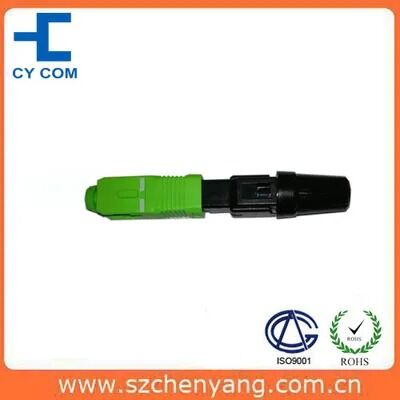 کیفیت اتصال سریع فیبر نوری (SC/APC، Pre-Polish، Metal Groove) کارخانه