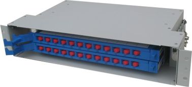 24 Cores ODF CATV Rack-mount cold-rolled steel Fiber Unit Box