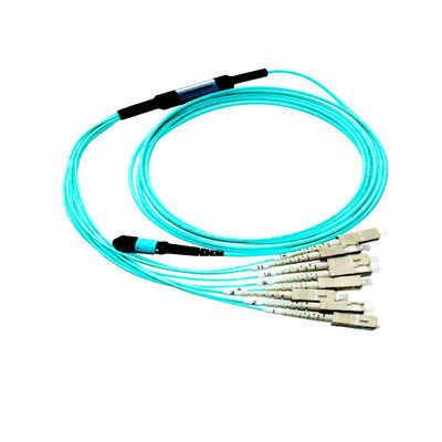 کابل مهار OM3 MPO برای برنامه های شبکه 40G 100G